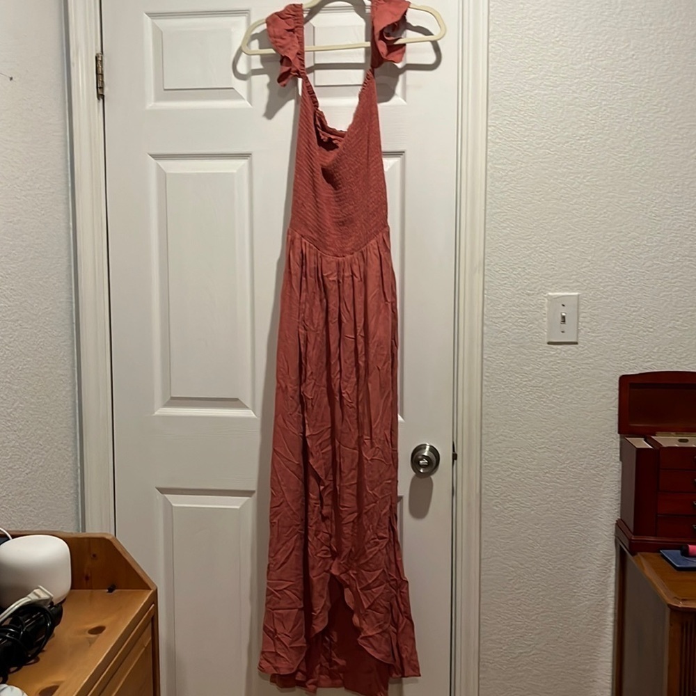 Young Fabulous and Broke Smocked Maxi Dress Size M